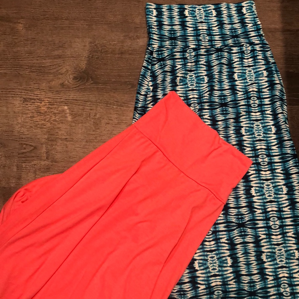 Two Stretchy Maxi skirts